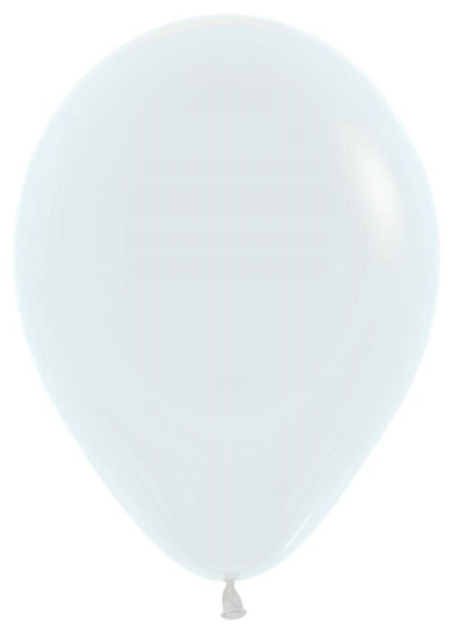Шар латекс 10"/Sp пастель 005 Белый White (100шт)