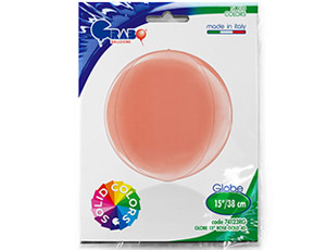 Шар Сфера 3D Bubble Бабблс 15" металлик Золото розовое Rose Gold GR