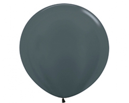 Шар латекс 24"/Sp металлик 578 Графит Graphite