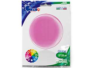 Шар Сфера 3D Bubble Бабблс 15" металлик Фуксия Fuxia GR