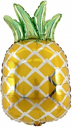 Шар фольга фигура Ананас Желтый 29" 74см FL