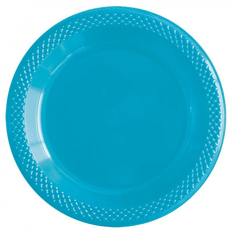 Тарелки пластик 150мм Делюкс карибы уп10