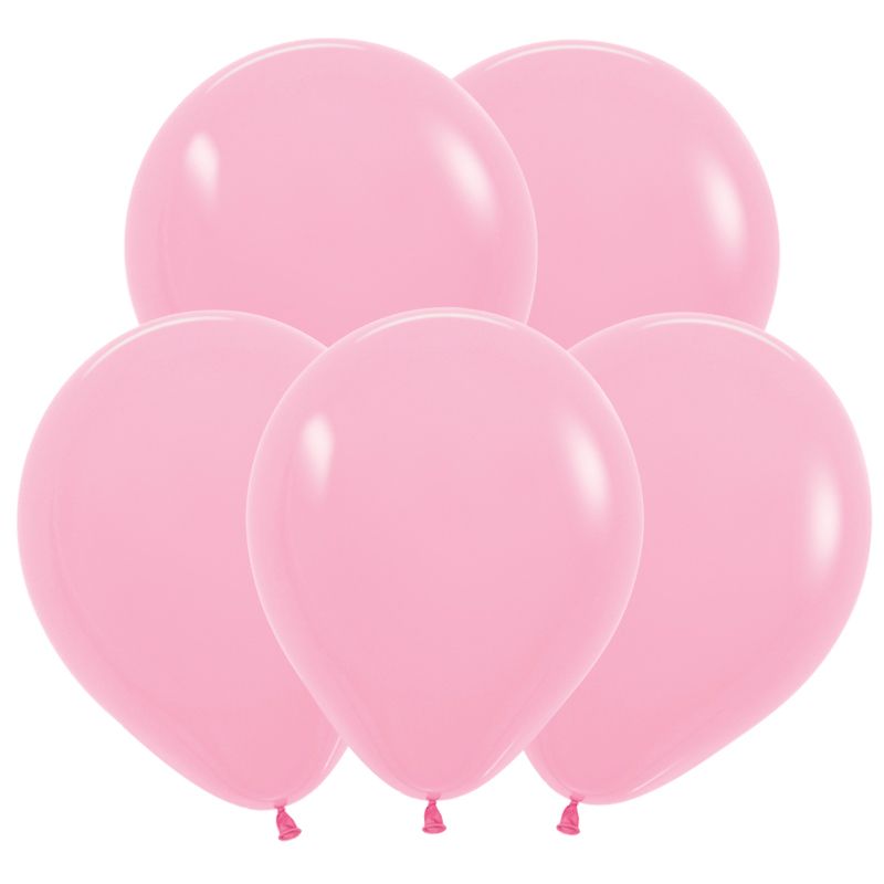 Шар латекс 5''/ВС пастель Розовый Bubble gum 100шт