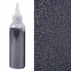 Глиттер 80 г, чёрный