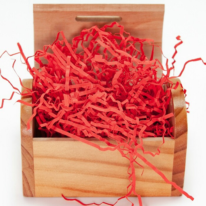 Наполнитель бумажный 50г Красный ДБ