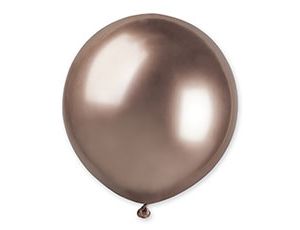 Шар латекс 19"/Gm G150/96 хром Розовое золото Shiny Rose gold (25шт)