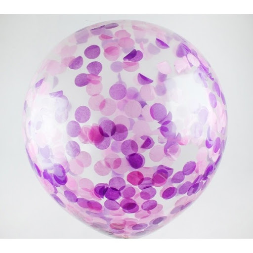 Шар Сфера 3D Bubble Бабблс 18" с конфетти прозрачный 46см