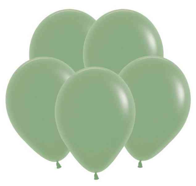 Шар латекс без рисунка 12" Sp пастель 027 Эвкалипт Eucalyptus (50 100шт) 112027-50
