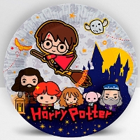 Тарелки бумажные 180мм Гарри Поттер Чиби Harry Potter Chibi (уп6) Россия 1502-5429
