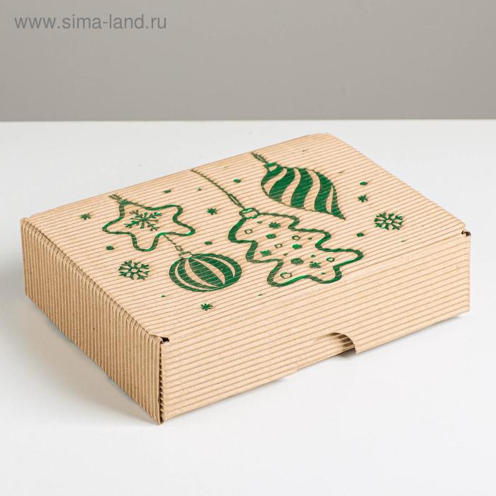 Коробка сборная рифленая Волшебства 21х15х5см