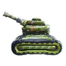 Шар фольга ХОД Машина военная Танк