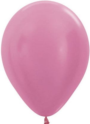 Шар латекс без рисунка 12" Sp перламутр 412 Фуксия Fuchsia (50 100шт)