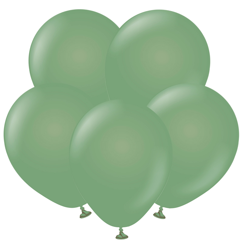 Шар латекс 5''/ВС пастель Эвкалипт Eucalyptus (100шт)