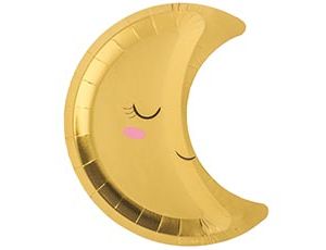 Тарелки бумажные 230мм месяц Детские Грезы Месяц (уп6)