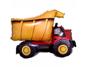 Шар фольга фигура Машина Самосвал 32" 81см Wх25" 63см HAn