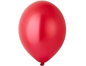 Шар латекс 14"/Bb/35см B120/080 металлик Экстра Cherry Red 24л (25шт)