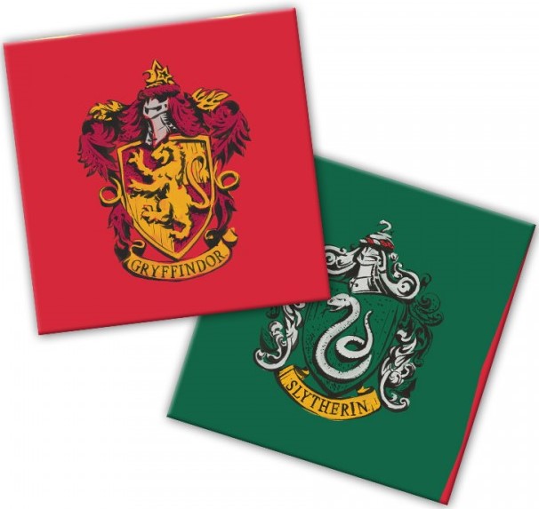 Салфетки 33см Гарри Поттер гербы уп20