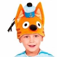 Шапка детская Кот Коржик серия Три Кота р-р 52-54