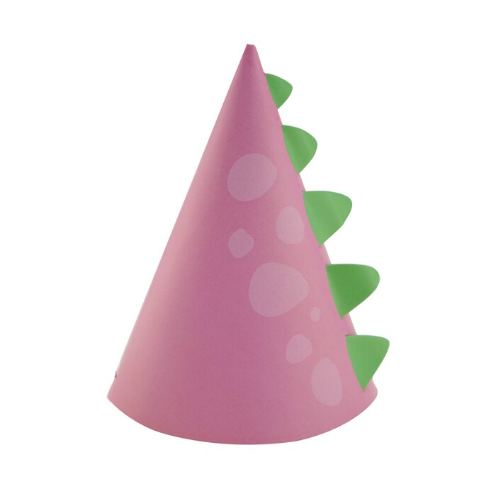 Колпаки бумага Милые Динозаврики уп6