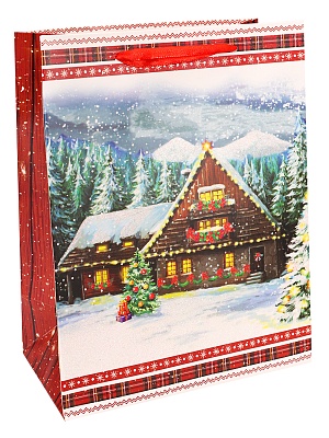 Пакет L Сказочный дом 26x32x10см