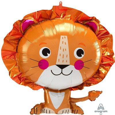 Шар фольга фигура Лев 24" 60см 21" 53смAn