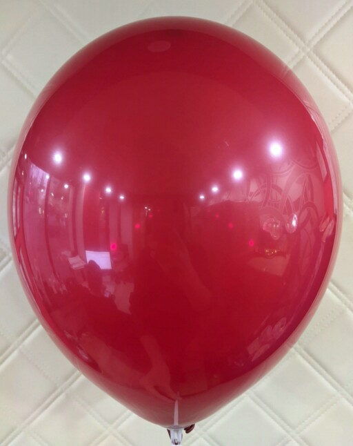 Шар латекс без рисунка 12" ЗБ S75 пастель Гранат SPK (25 50шт)