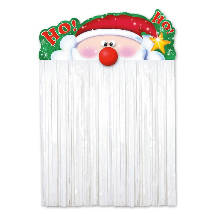 Украшение на дверь Санта Клаус 110см 1407-0038