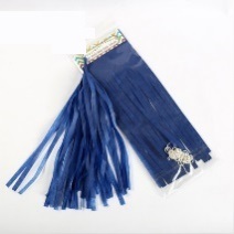 Гирлянда Тассел бумага Синяя 300см