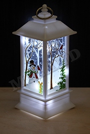 Фонарик новогодний Зимнее волшебство 12х55см