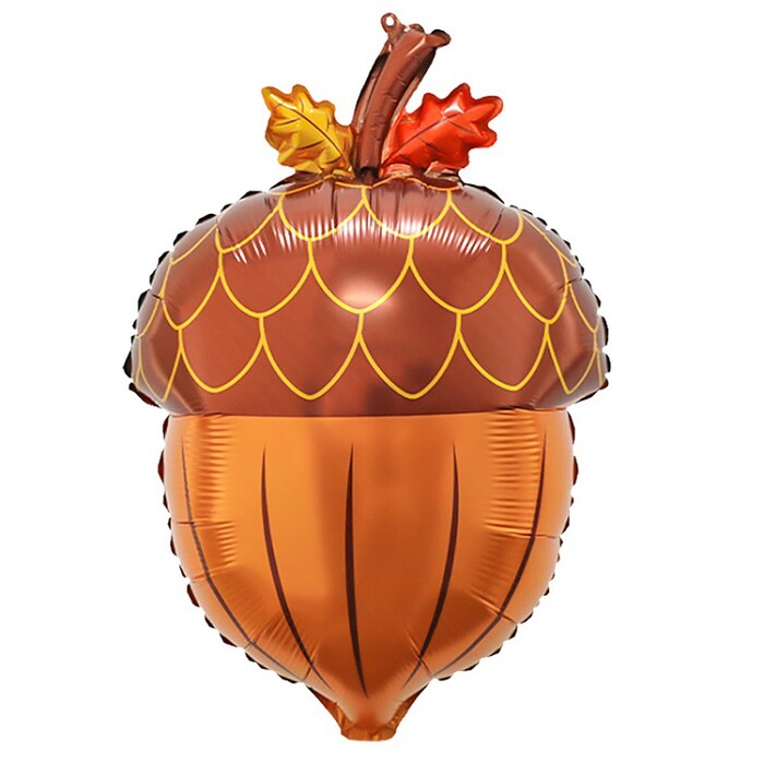 Шар фольга фигура Желудь 22" 56см ВЗ