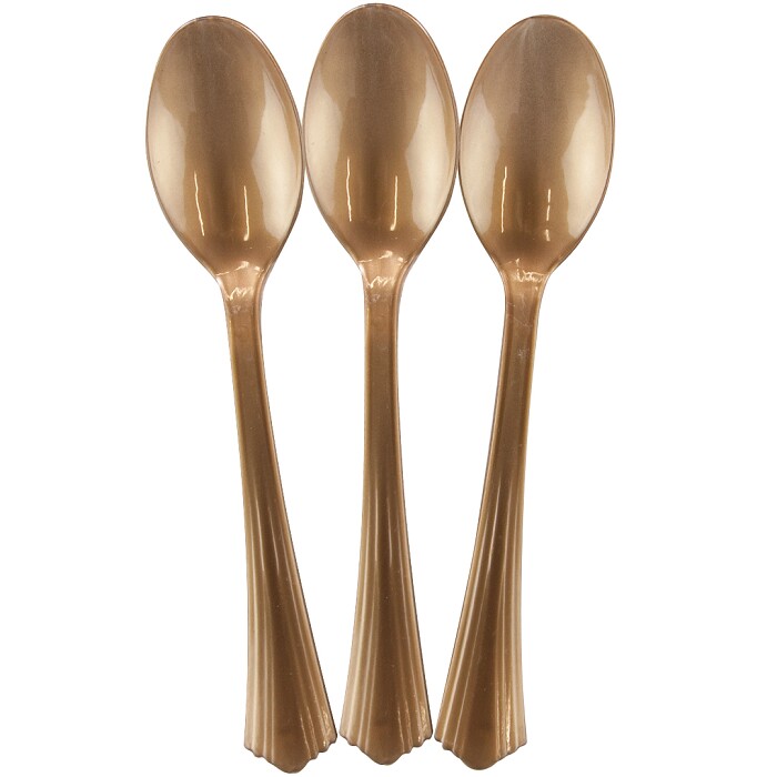 Сервировка Ложки Матовое золото 17см (уп10) ВолВес