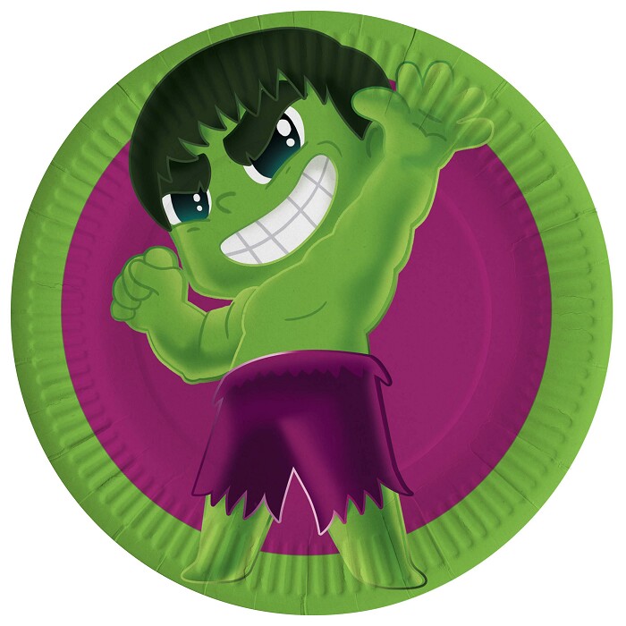 Тарелки бумажные 180мм Героическая тема №3 (уп6) ДонБал