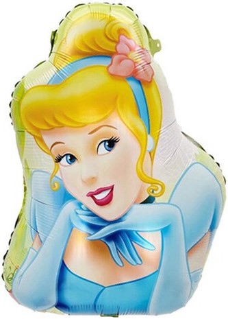 Шар фольга фигура Принцесса Золушка 26'' 66см FL