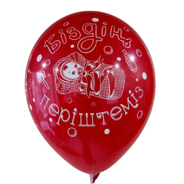 Шар латекс 12"/ЗБ пастель Періште қыз ассорти (каз.яз) (25шт/50шт)