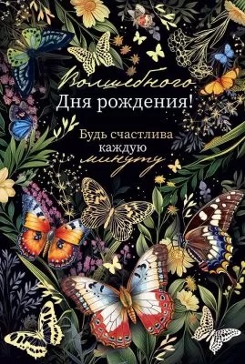 Открытка Волшебного Дня Рождения!