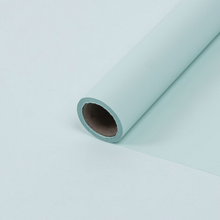 Пленка рулон 0,58х10м Люкс матовая светло-голубой 1шт