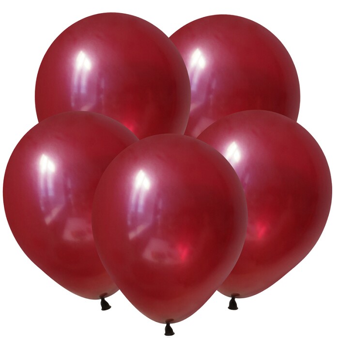 Шар латекс 12"/ВП пастель Бургундия Burgundy (100шт)