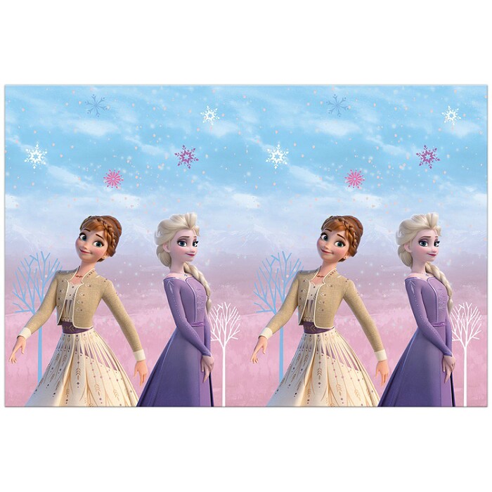 Скатерть ПЭТ 120х180cм Frozen Дух ветра