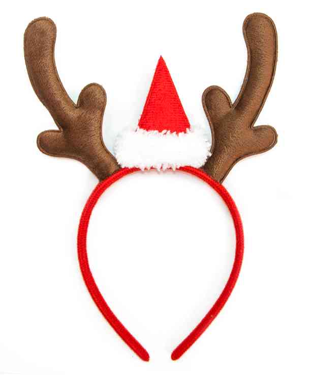 Ободок Оленьи рожки с колпаком