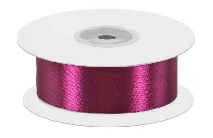 Лента атласная 7х22,85м Красное дерево ДБ