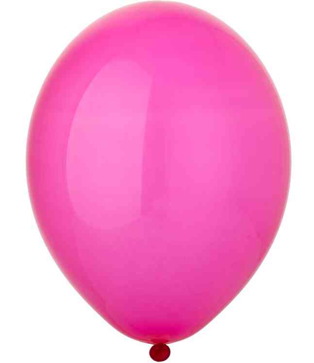 Шар латекс без рисунка 14"Bb 105034 кристалл Фуксия Экстра Fuchsia (50шт)