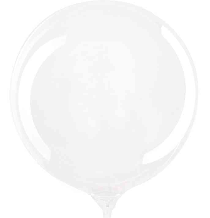 Шар баббл без рисунка 10" 25смBOBO кристалл