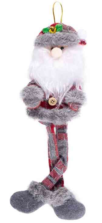 Декоративное украшение Санта подвесной текстиль 50смЕУТ