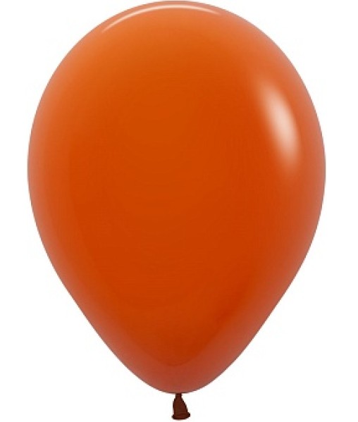 Шар латекс без рисунка 12" Sp пастель 062 Оранжевый закат (50шт)
