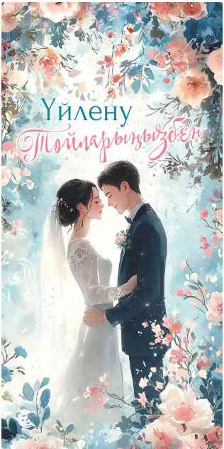 Конверт для денег Үйлену Тойларыңызбен