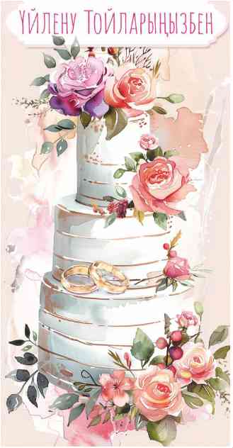 Конверт для денег Үйлену Тойларыңызбен