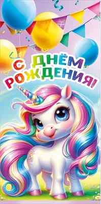 Конверт для денег С днем рождения!