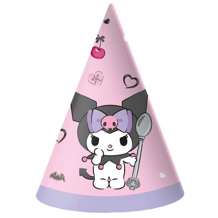 Колпаки Kuromi Куроми уп6 Россия 1501-6812 ()