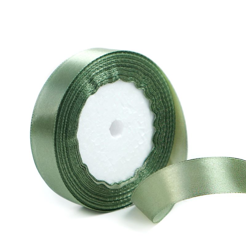 Лента атлас 20ммх22,85м Шалфей 1шт