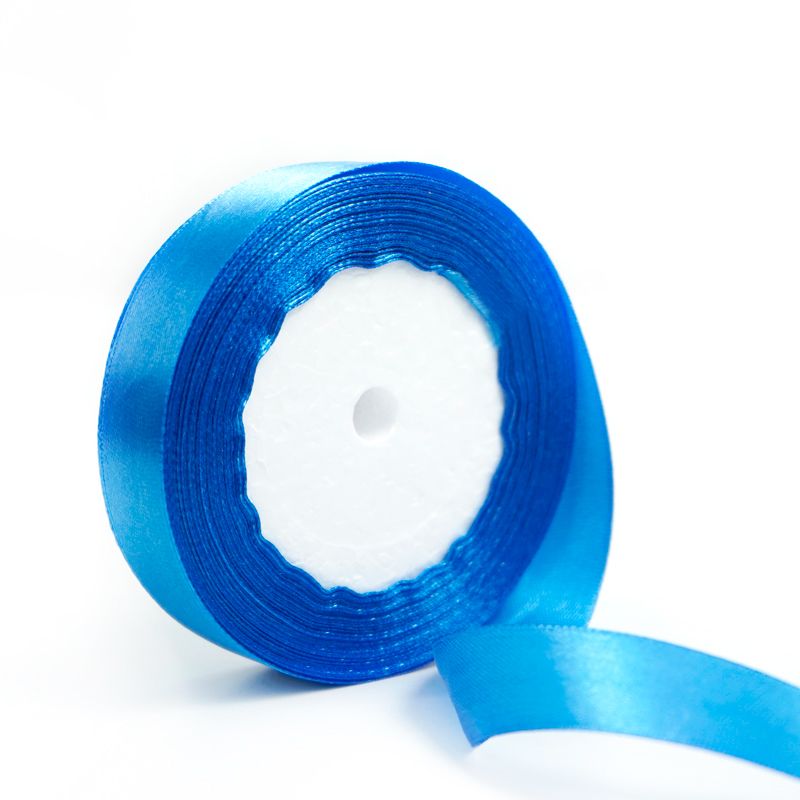 Лента атлас 20ммх22,85м Синий 1шт